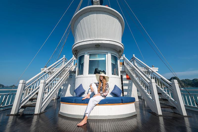 Paradise Sails Cruise Ha Long Exteriör bild